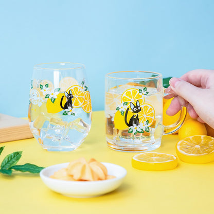 Studio Ghibli Kiki's Delivery Service Lemon Flower Glass Mug Jiji