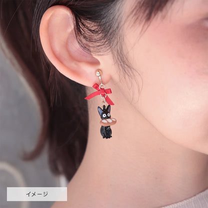 Kiki's Delivery Service Bakery Jam Jar and Jiji Earrings 4990593562893