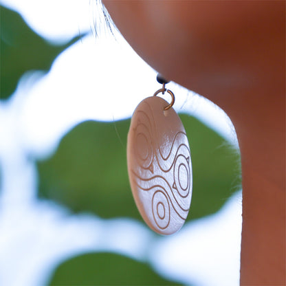 Princess Mononoke San's Shell Earrings - Ghibli Studio