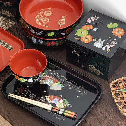 My Neighbor Totoro Lacquer-Style Serving Tray 10.6-Inch