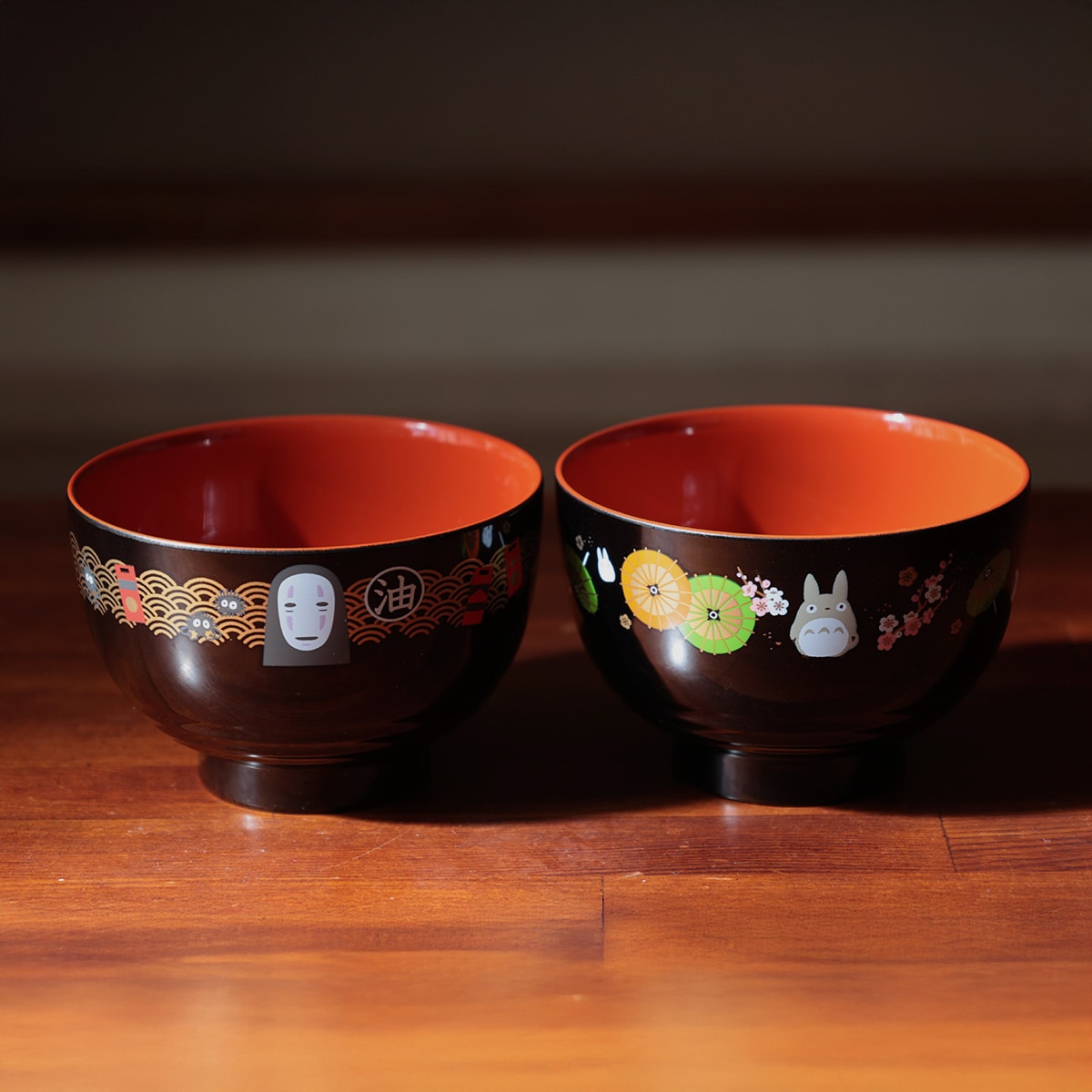 Spirited Away No-Face Lacquered Soup Bowl N2 4973307476037