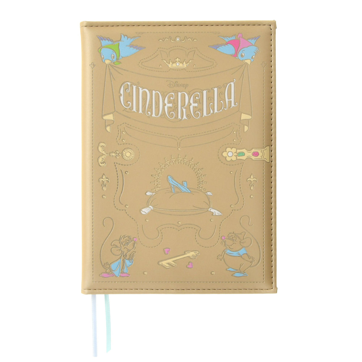 Cinderella Planner & Schedule Book B6 Embossed Storybook CALENDAR & ORGANIZER 2027
