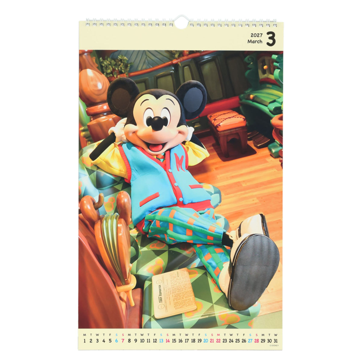 Wall Calendar 2027 Mickey