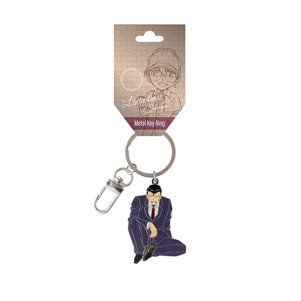 Detective Conan Metal Keyring (Kogoro Mouri)