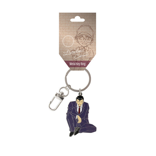Detective Conan Metal Keyring (Kogoro Mouri)