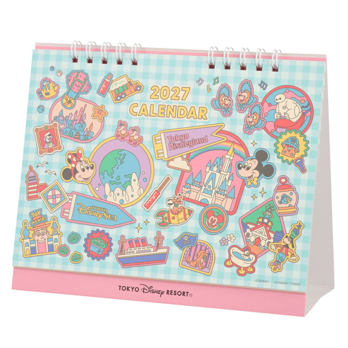 Desk Calendar 2027 Mickey Mouse and Friends