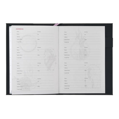 Disney Villains Planners and Schedulers B6 Embossed CALENDAR & ORGANIZER 2027