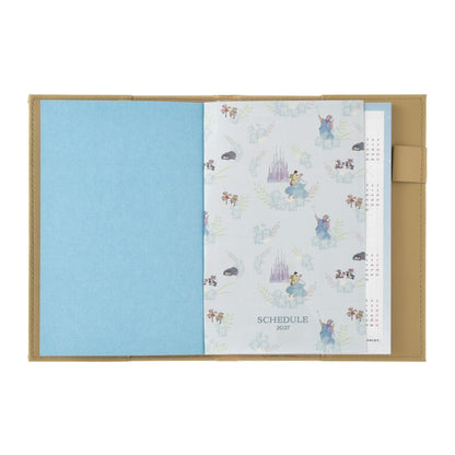 Cinderella Planner & Schedule Book B6 Embossed Storybook CALENDAR & ORGANIZER 2027
