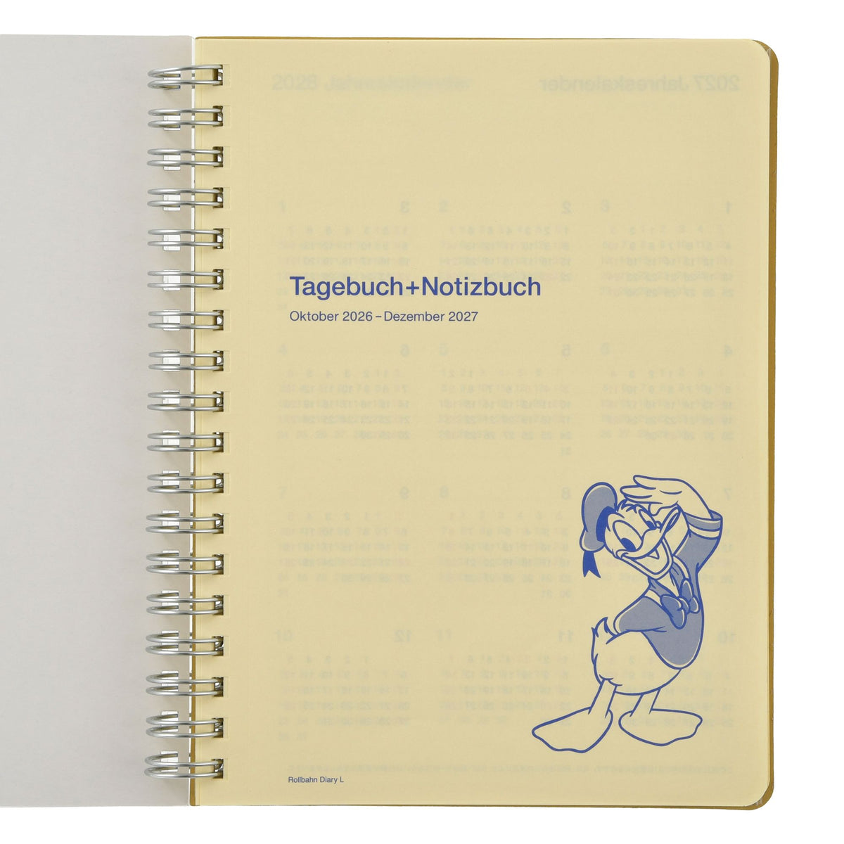 [Delphonix] Donald & Friends Rollbahn Diary L Planner & Schedule Book CALENDAR & ORGANIZER 2027