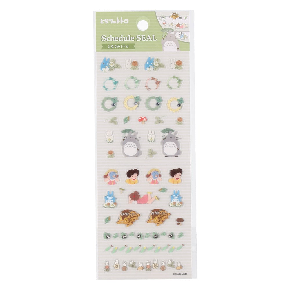 My Neighbor Totoro Schedule Stickers STR-06N