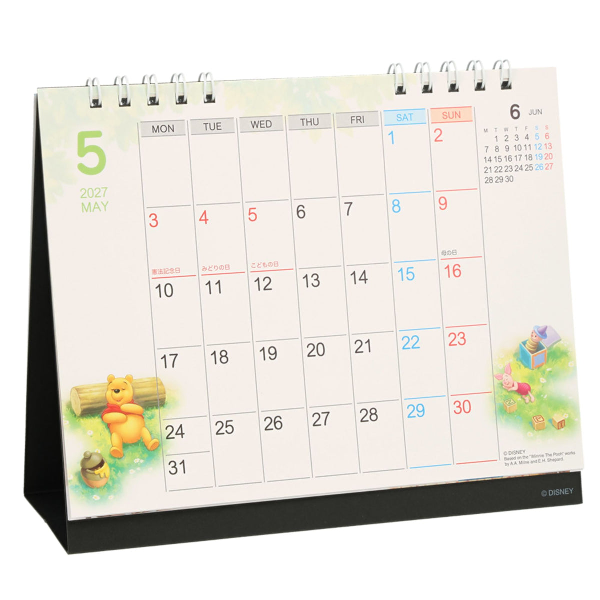 Desk Calendar 2027
