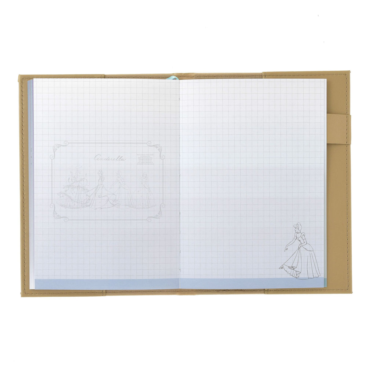 Cinderella Planner & Schedule Book B6 Embossed Storybook CALENDAR & ORGANIZER 2027