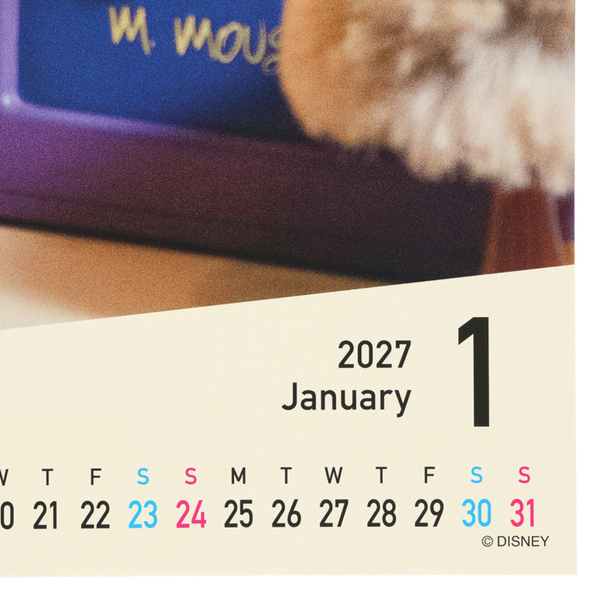 Wall Calendar 2027 Mickey