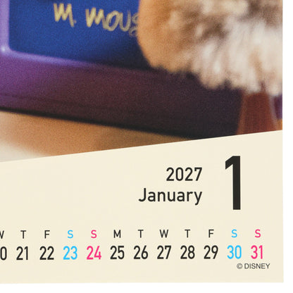 Wall Calendar 2027 Mickey