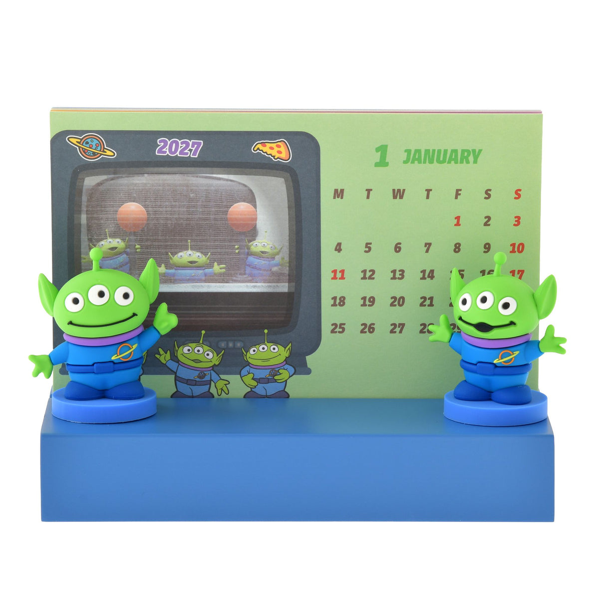 Toy Story Desk Calendar with Figure — CALENDAR & ORGANIZER 2027