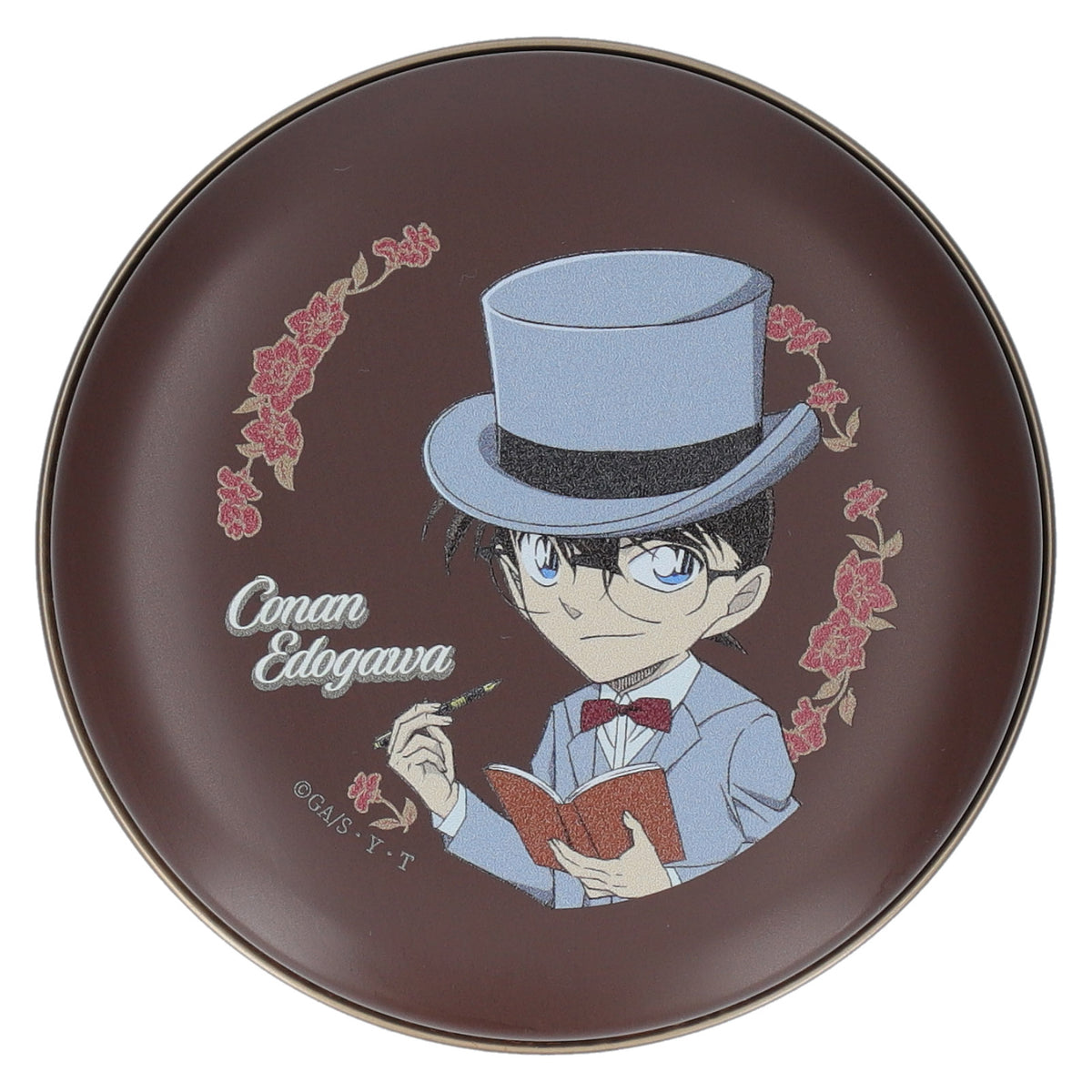 Detective Conan Plaza Antique Candy Can: Edogawa Conan, Milk Flavor