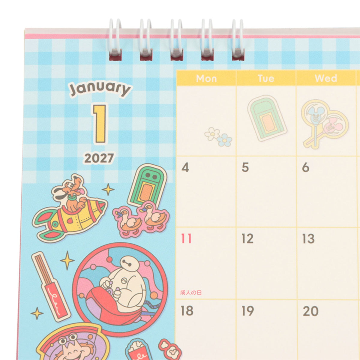 Desk Calendar 2027 Mickey Mouse and Friends