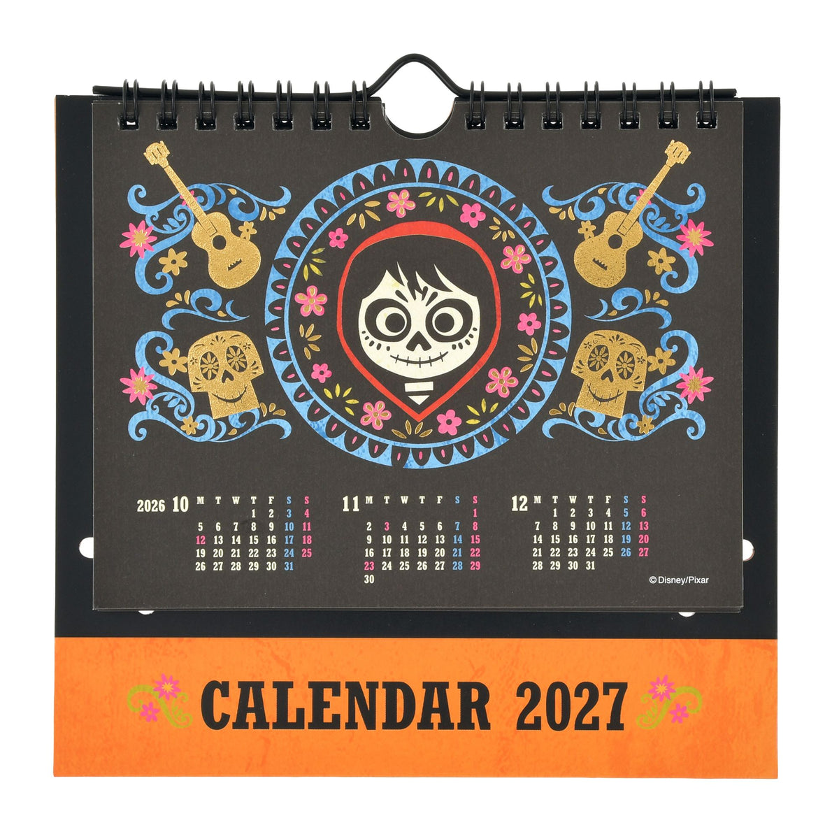 Coco Desktop Pop-Up Metallic Calendar & Organizer 2027