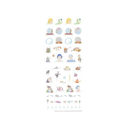 Howl's Moving Castle Schedule Sticker SHR-01N
