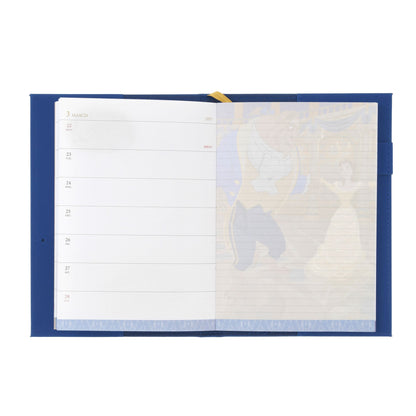 Beauty and the Beast: Planner & Schedule Book B6 Embossed CALENDAR & ORGANIZER 2027