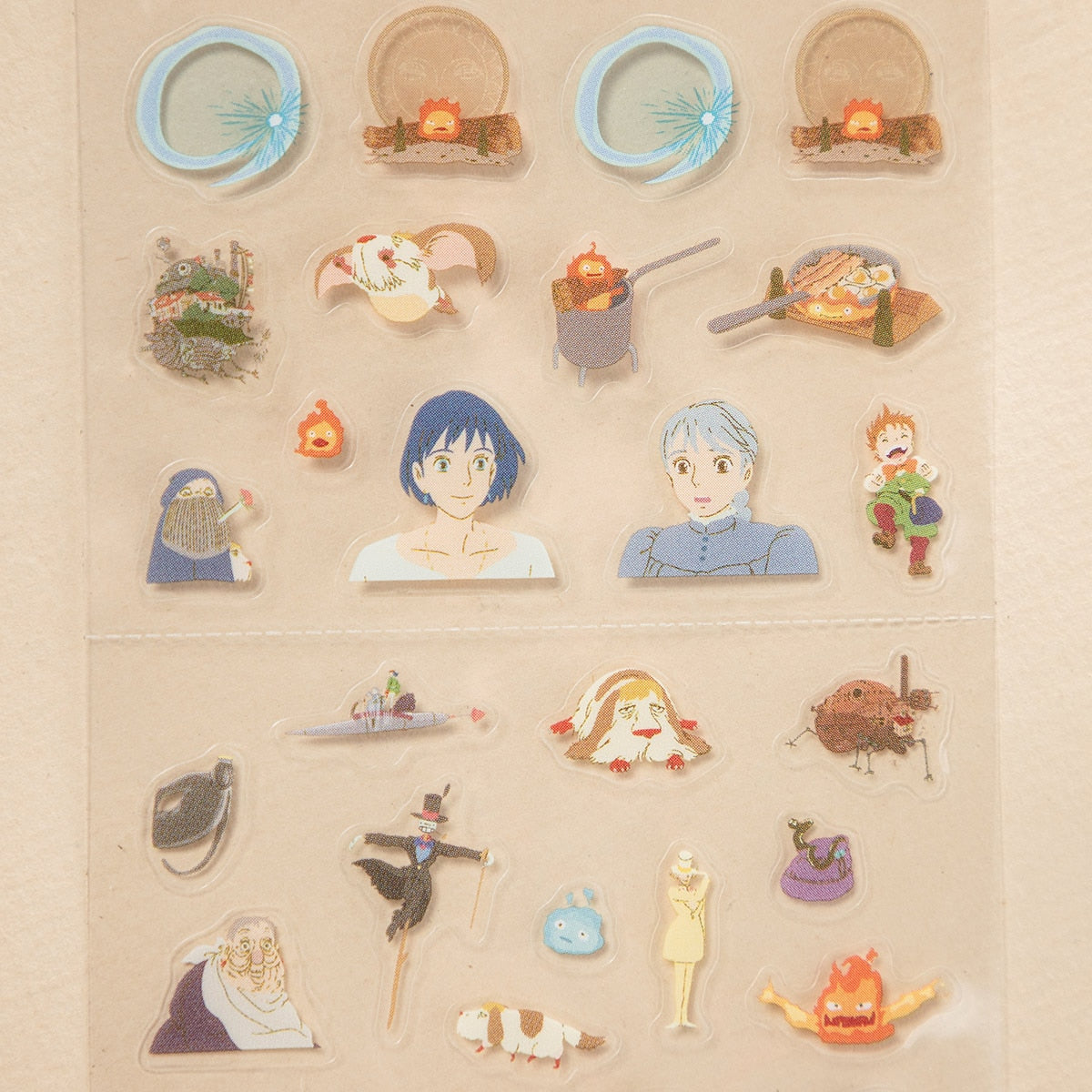 Howl's Moving Castle Schedule Sticker SHR-01N