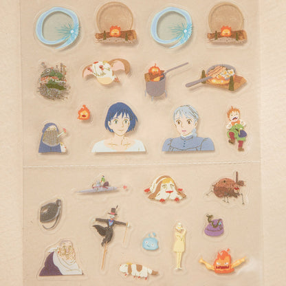 Howl's Moving Castle Schedule Sticker SHR-01N