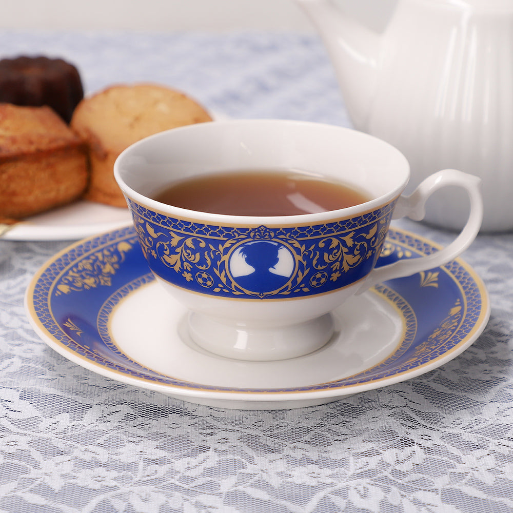 Detective Conan Plaza Antique Teacup & Saucer: Shinichi Kudo