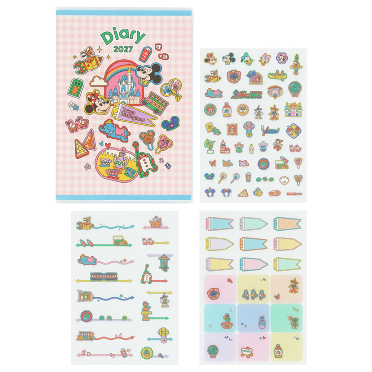 Planner 2027 Mickey Mouse and Friends