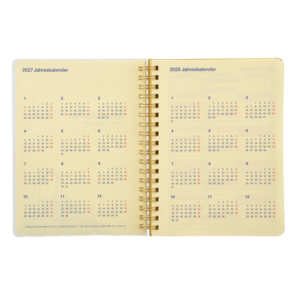 [Delphonix] Tim Burton's The Nightmare Before Christmas Rollbahn Diary L Planner & Schedule Book CALENDAR & ORGANIZER 2027