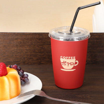 Detective Conan Plaza Stainless Steel Tumbler, Café Poirot