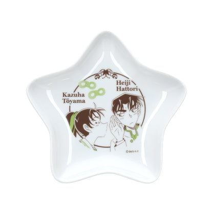 Detective Conan Plaza Star-Shaped Mini Plate: Heiji & Kazuha