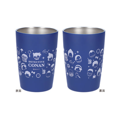 Detective Conan Plaza Stainless Steel Tumbler—All-Over Print