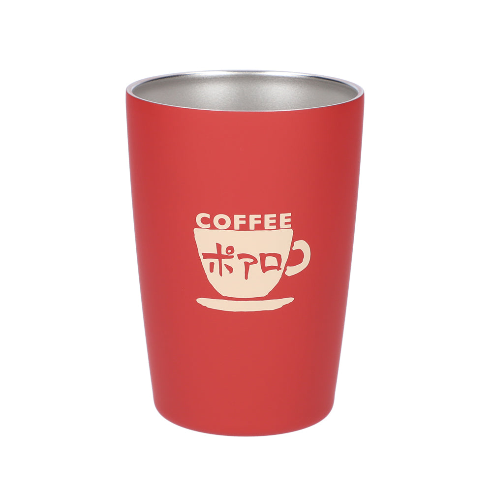 Detective Conan Plaza Stainless Steel Tumbler, Café Poirot