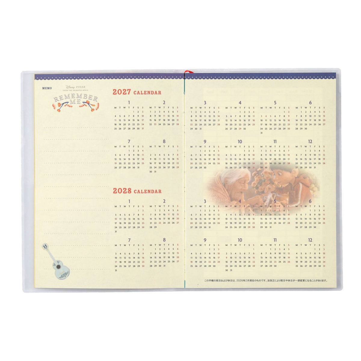 "Remember Me" Planner & Schedule Book B6 CALENDAR & ORGANIZER 2027