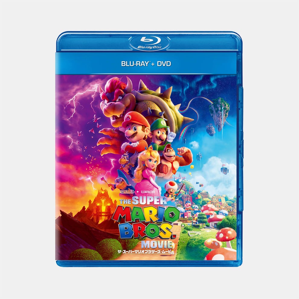 Nintendo The Super Mario Bros Movie Blu-ray DVD NSJ_8_CFAAA