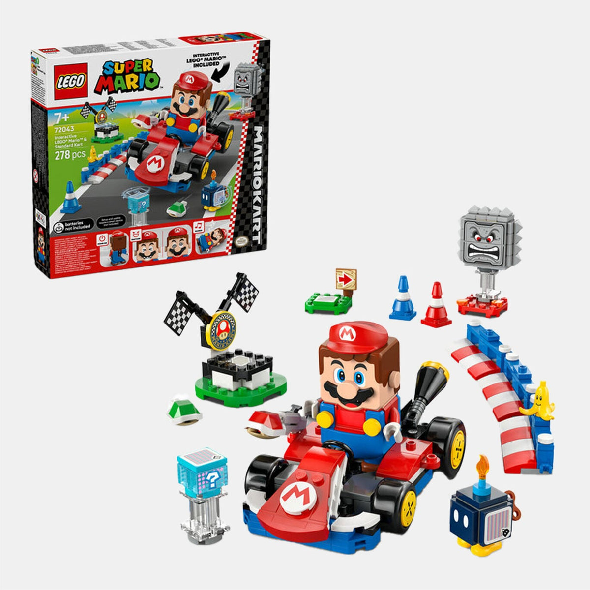 LEGO Super Mario Mario Kart Standard Kart NSJ_8_BBADB