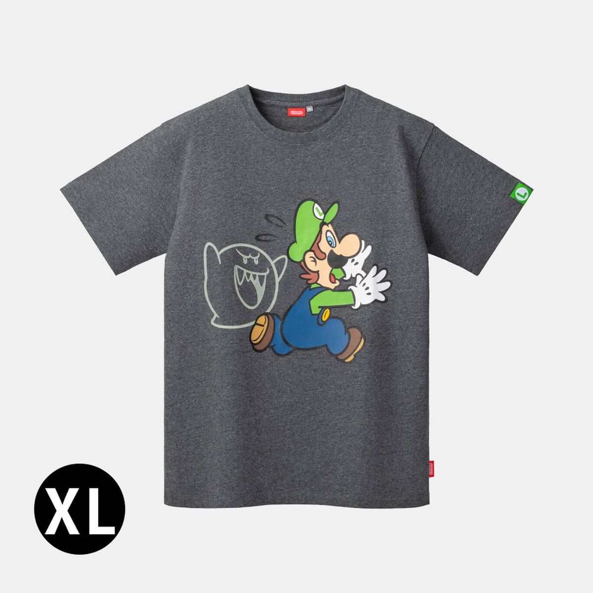 Nintendo Super Mario Luigi Glow-in-the-Dark T-Shirt Cotton Tee