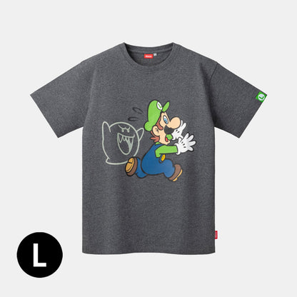 Nintendo Super Mario Luigi Glow-in-the-Dark T-Shirt Cotton Tee