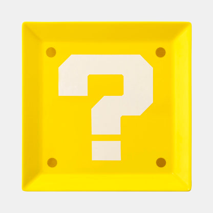 Nintendo Super Mario Question Block Ceramic Plate
