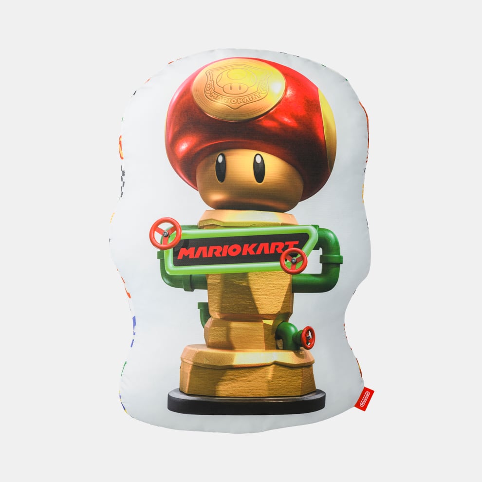 Nintendo Mario Kart World Trophy Die-Cut Cushion NSJ_8_CWAA2