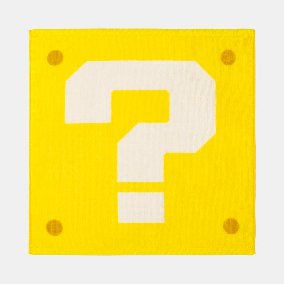 Nintendo Super Mario Question Block Brick Mini Towel Set