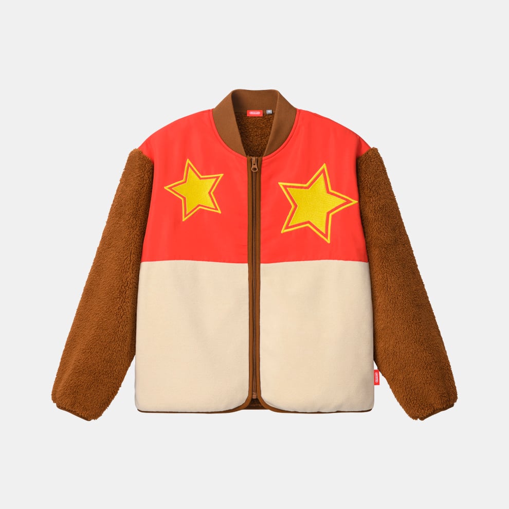 Nintendo Super Mario Diddy Kong Fleece Jacket NSJ_8_CMAAE