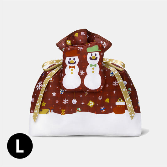 Super Mario Snowman Mario & Luigi Reusable Bag L NSL_8_AAACL