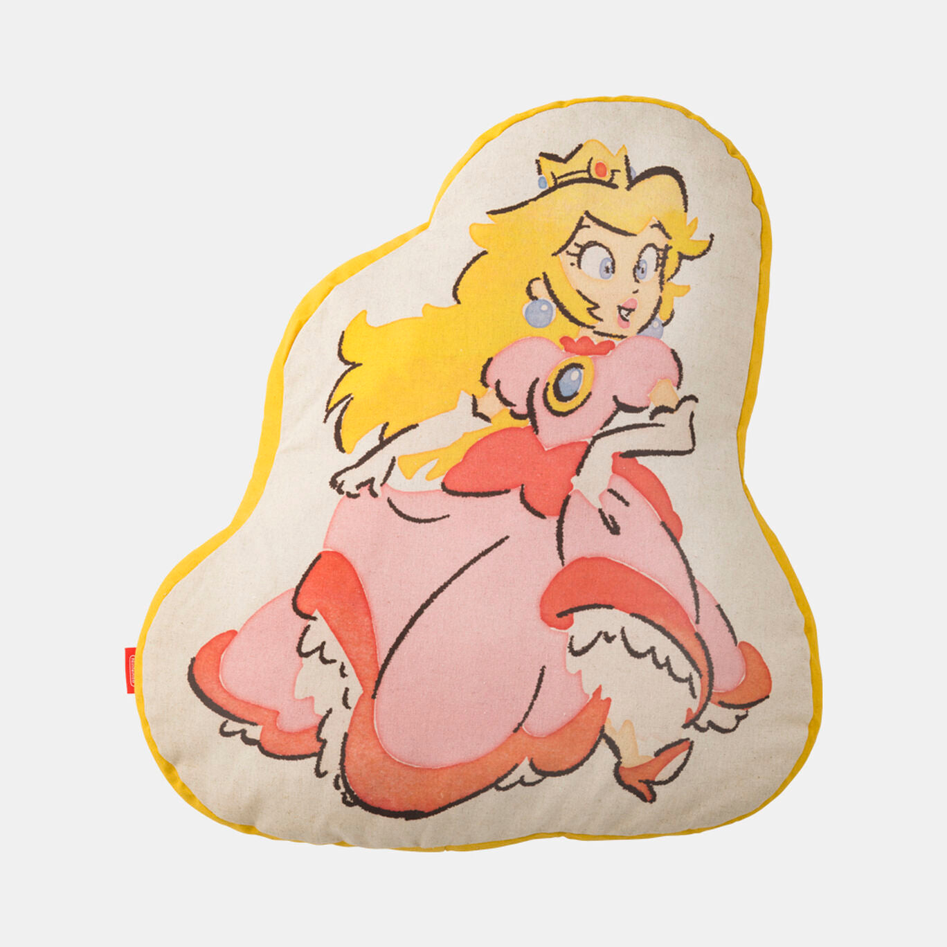 Nintendo Super Mario Family Life Peach Die-Cut Cushion NSJ_8_ACAAU