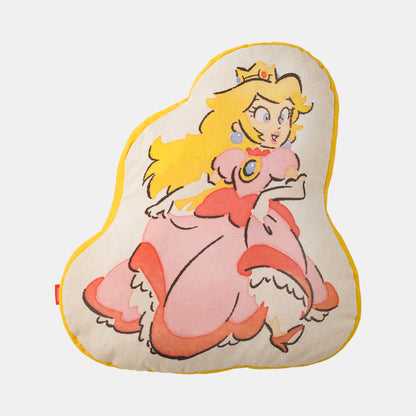 Nintendo Super Mario Family Life Peach Die-Cut Cushion NSJ_8_ACAAU