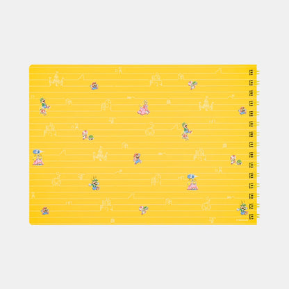 Nintendo Super Mario Family Life A5 Spiral Notebook NSJ_8_ACAA2