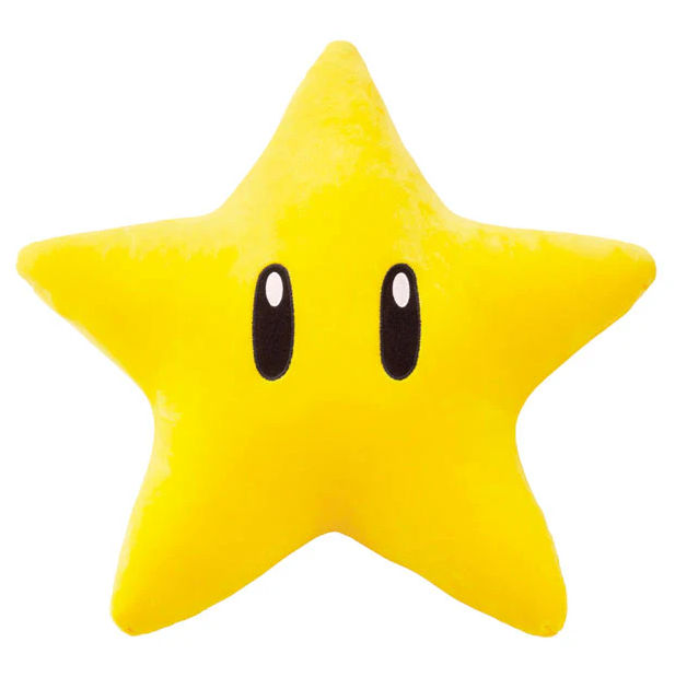 Super Nintendo World™ Question mark block/Superstar Reversible cushion - Universal Studios Japan