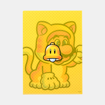 Nintendo Super Mario Power-Up E Clear File Folder NSJ_8_ADAAE