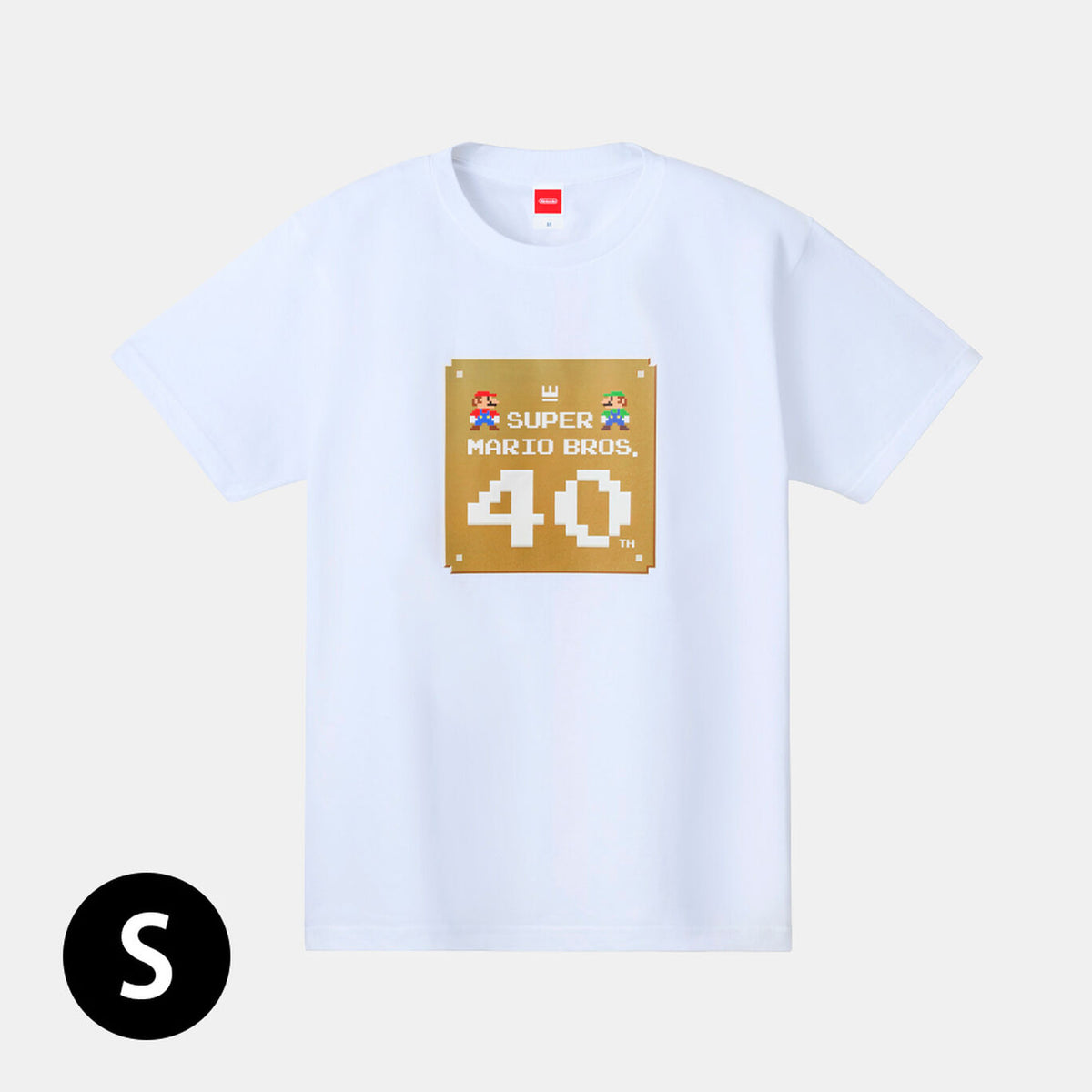 Nintendo Super Mario Bros 40th Graphic T-Shirt