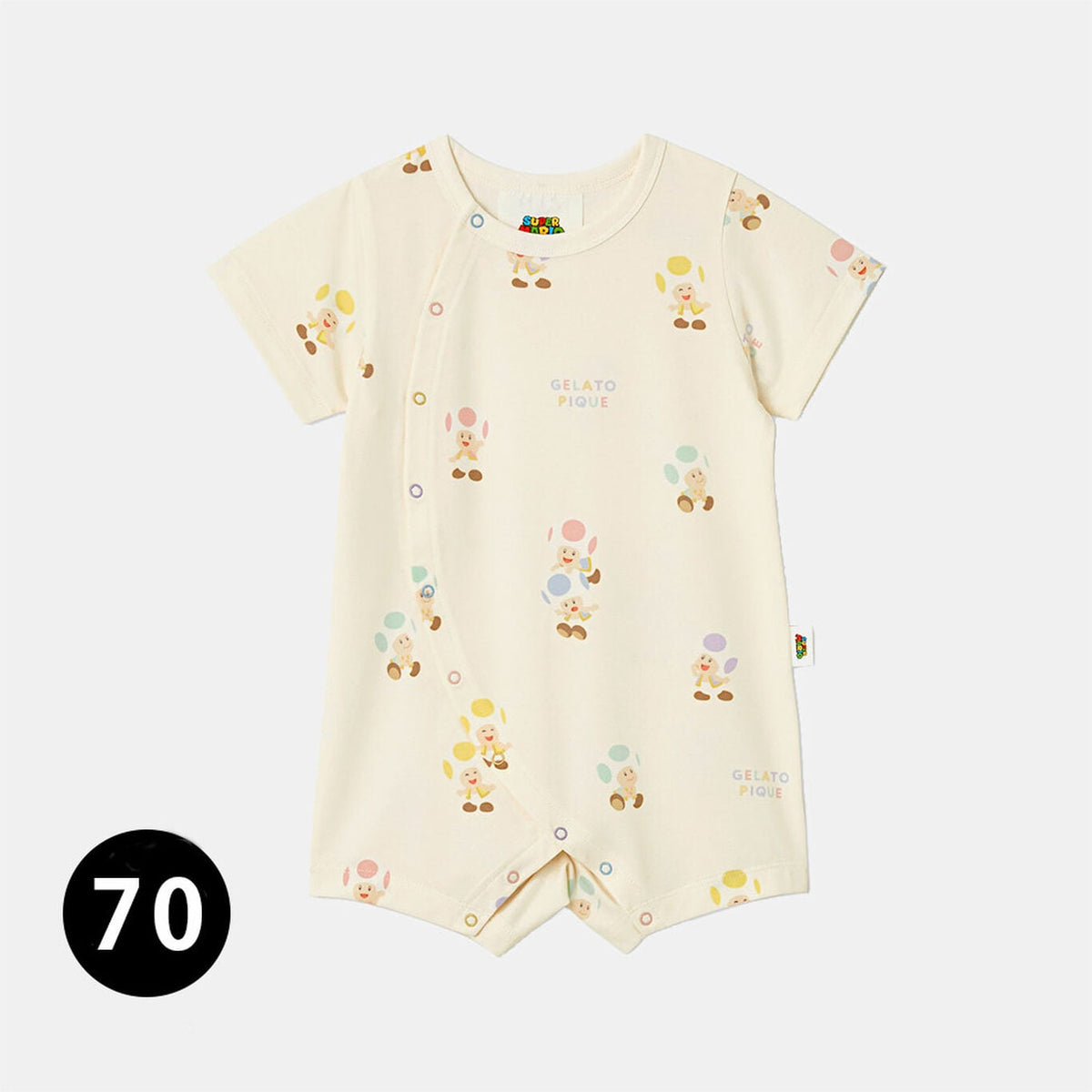 Gelato Pique Super Mario Baby Toad Romper NSJ_8_BHANE